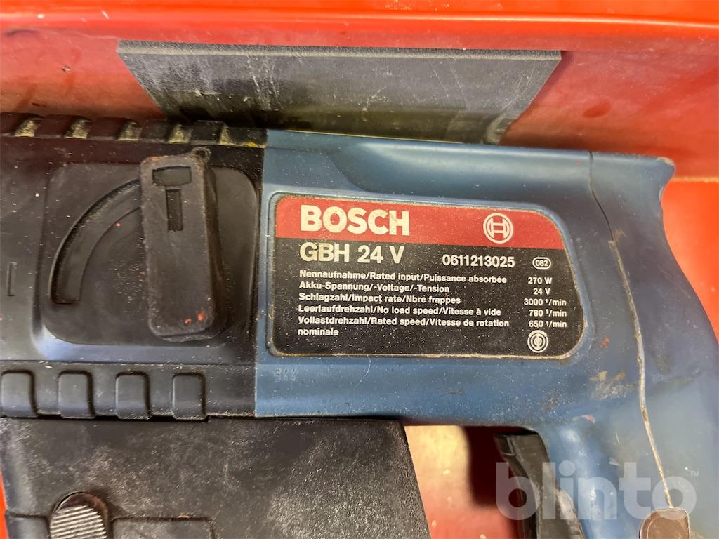 Slagborrmaskin - Bosch GBH 24v | Blinto auktioner
