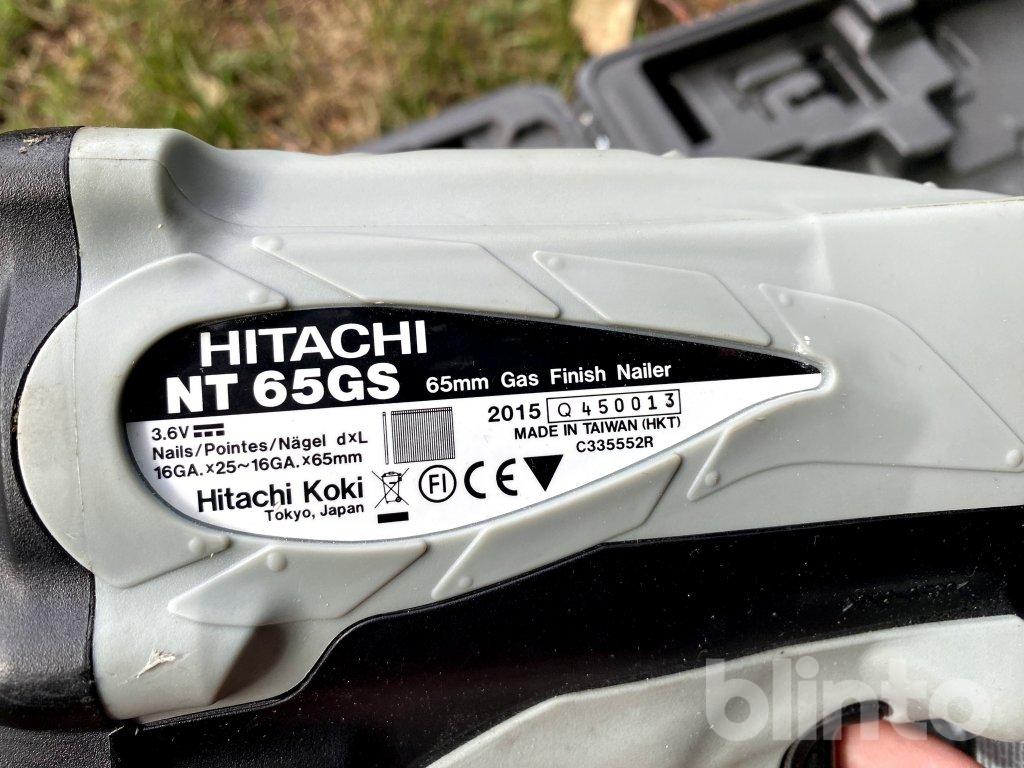 Dyckertverktyg gas Hitachi NT65GS