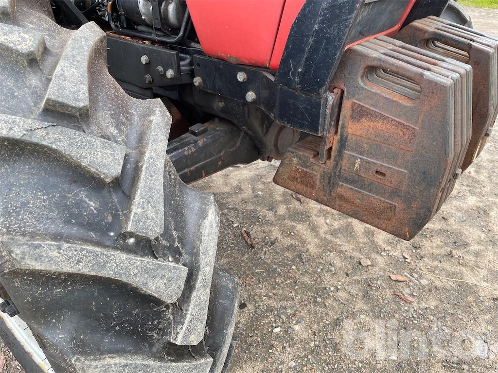 Traktor Case IH 1394 & skogskärra