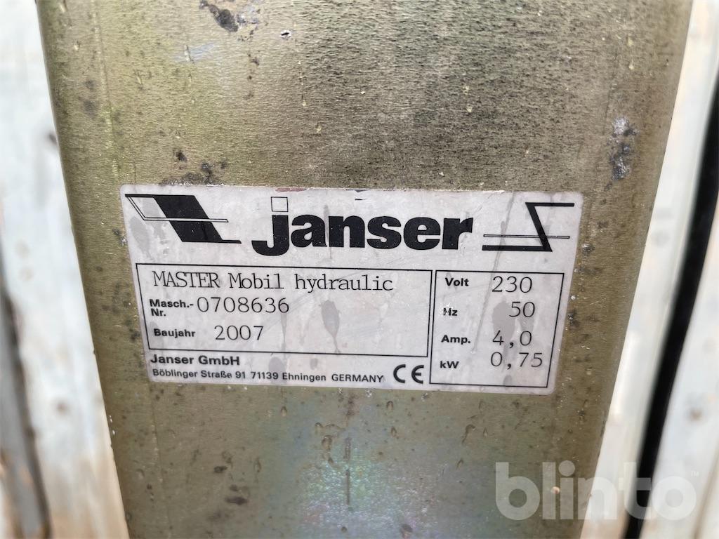 Mattstripper Janser Master Mobil Hydraulic