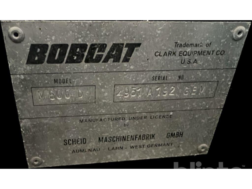 Bobcat 600 D