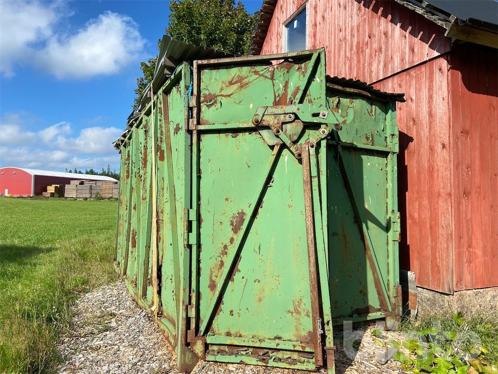 Container med flis 38 kubik Blinto