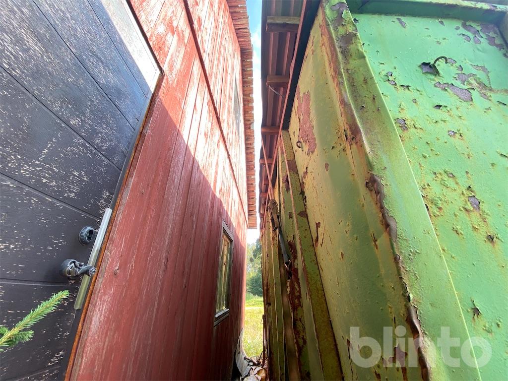 Container med flis 38 kubik Blinto