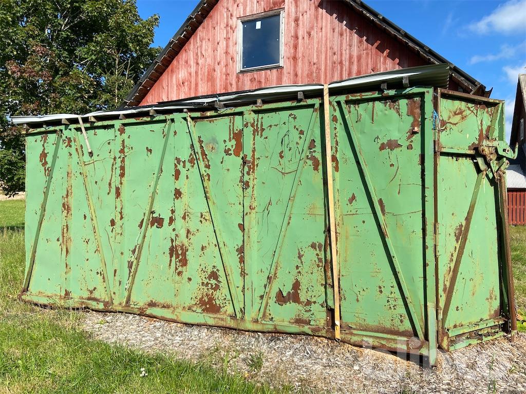 Container med flis 38 kubik Blinto