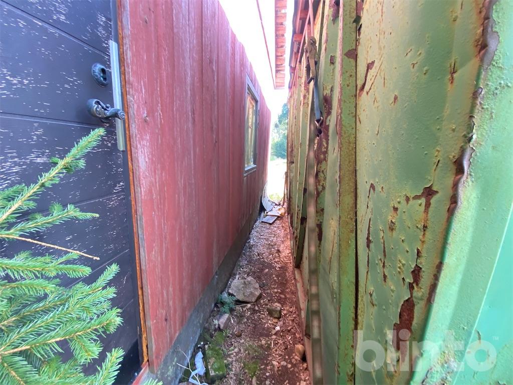 Container med flis 38 kubik Blinto