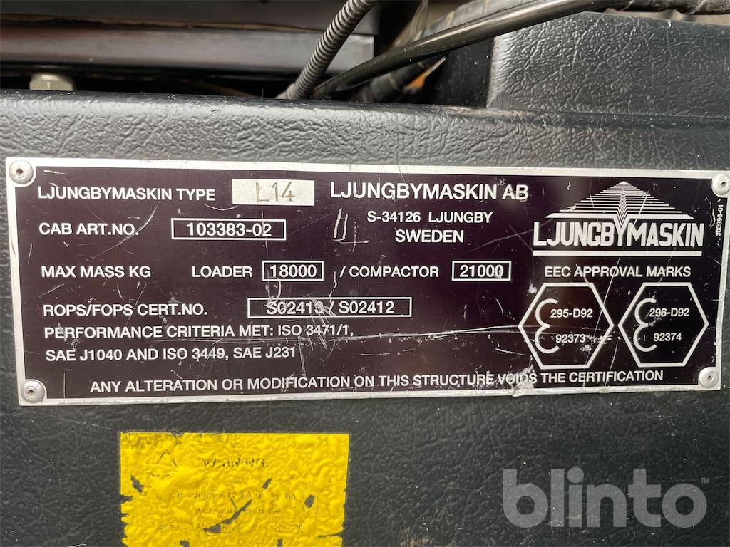 Hjullastare Ljungby L14