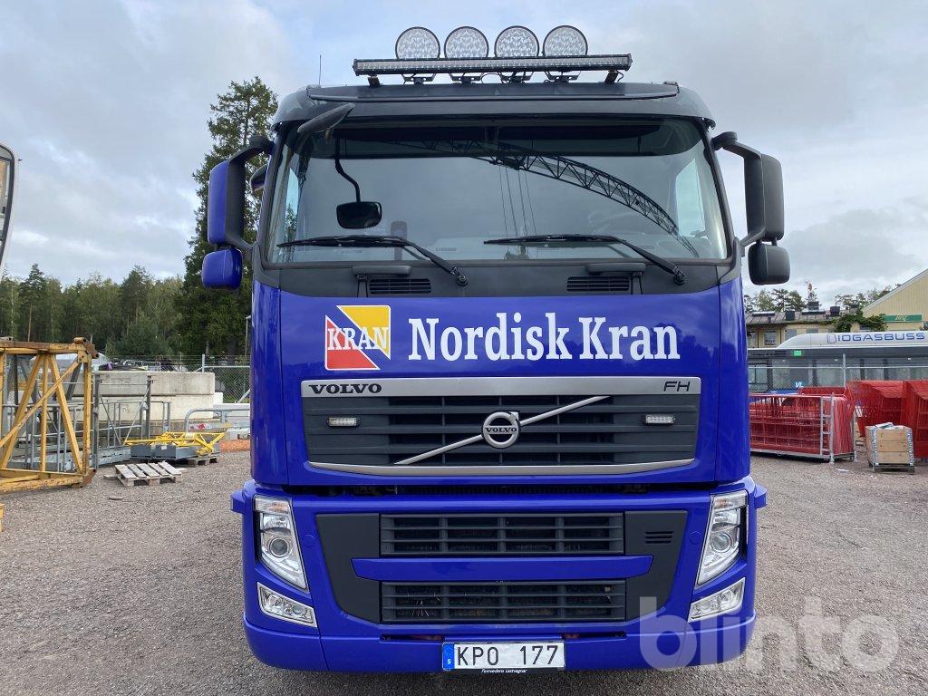 Lastväxlare m kran Volvo FH 8x4
