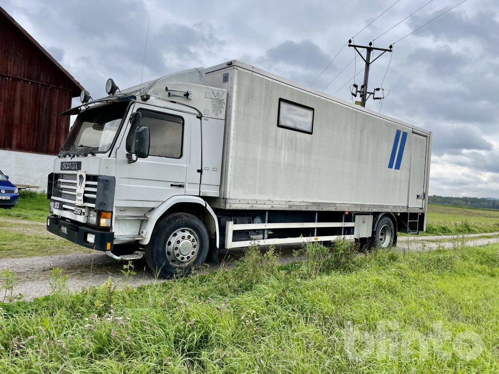 Hästtransport Lastbil Scania R93 4x2