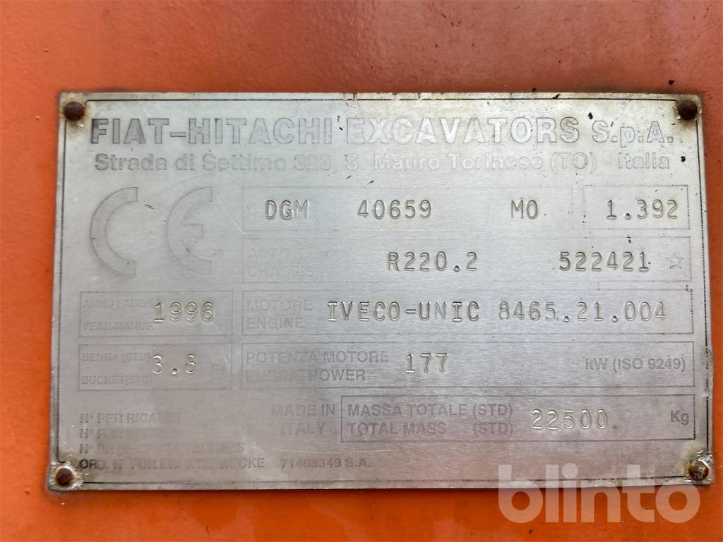 Hjullastare Fiat-Hitachi FR 220.2