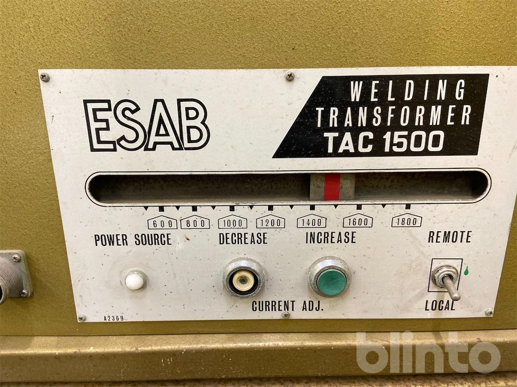 Strömkälla ESAB TAC 1500