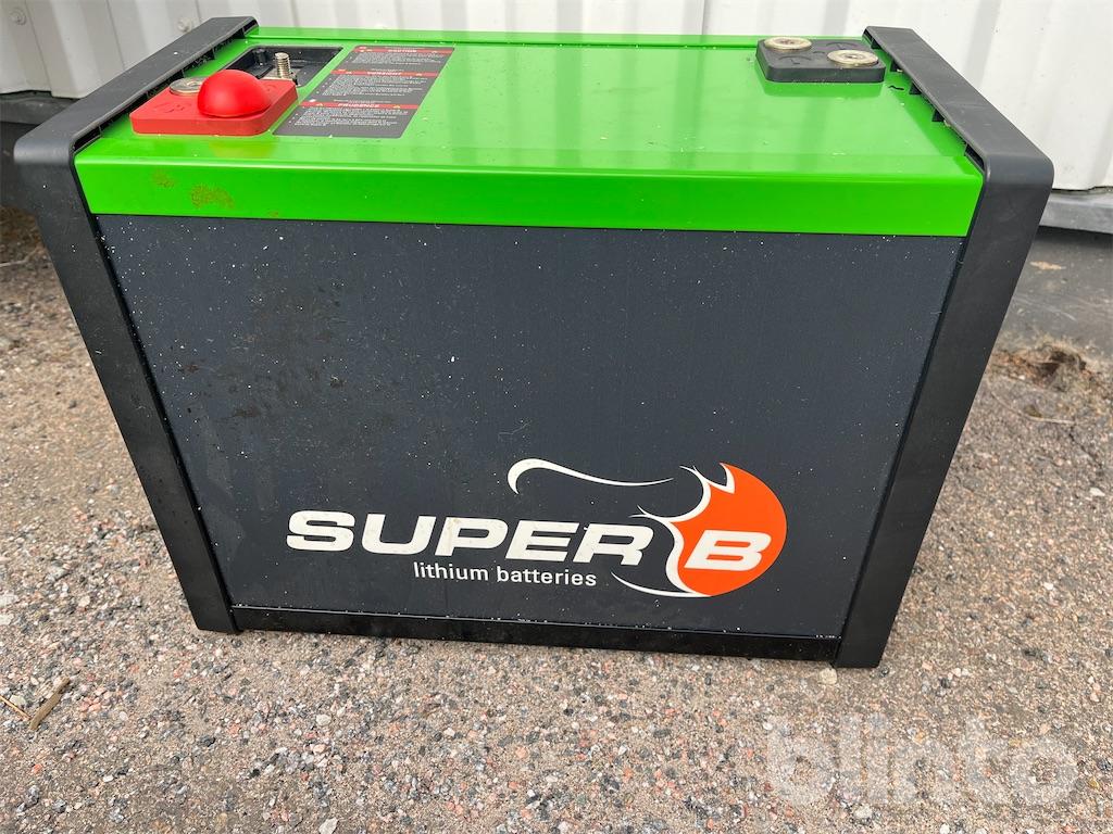 Litium Batteri - Super B Nomia 12V 160ah | Blinto Auktioner