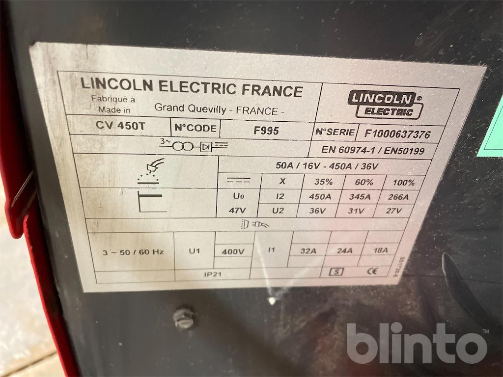 Migsvets Lincoln electric CV 450T