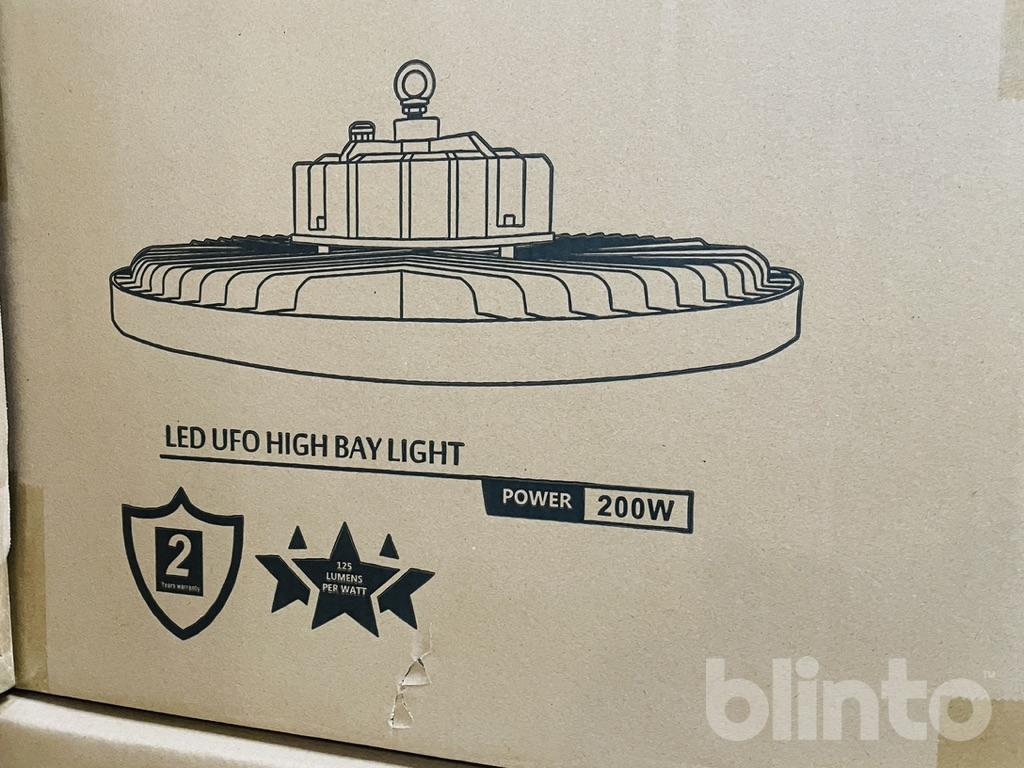 LED Belysning 12 st LED UFO HIGH BAY LIGHT (nytt)