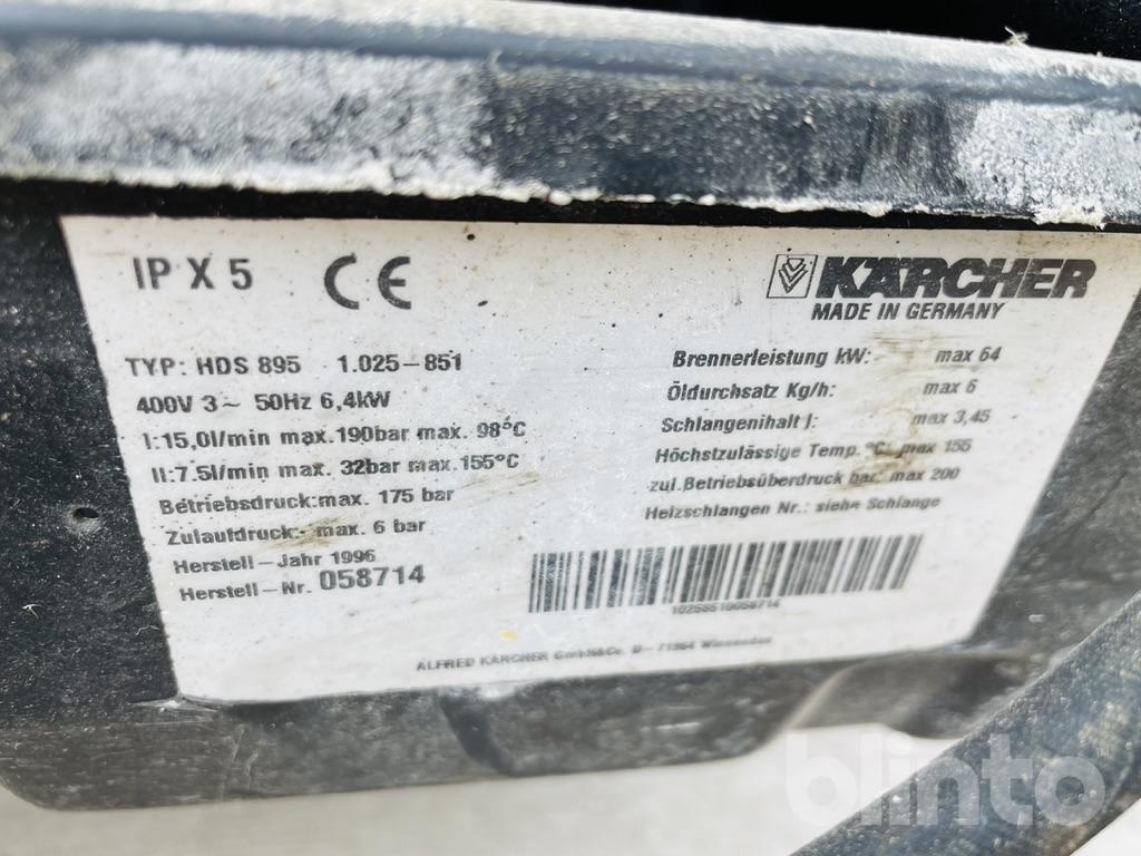 Hetvattentvätt Kärcher HDS 895 (reparationsobjekt)