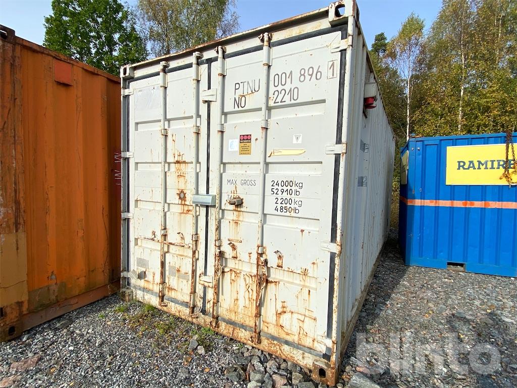 Container låsbar 20 fot