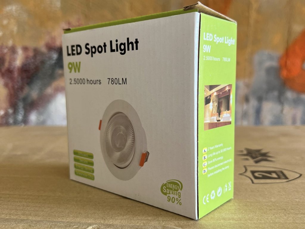 Spotlights 60 st LED 9 W Dob Spot
