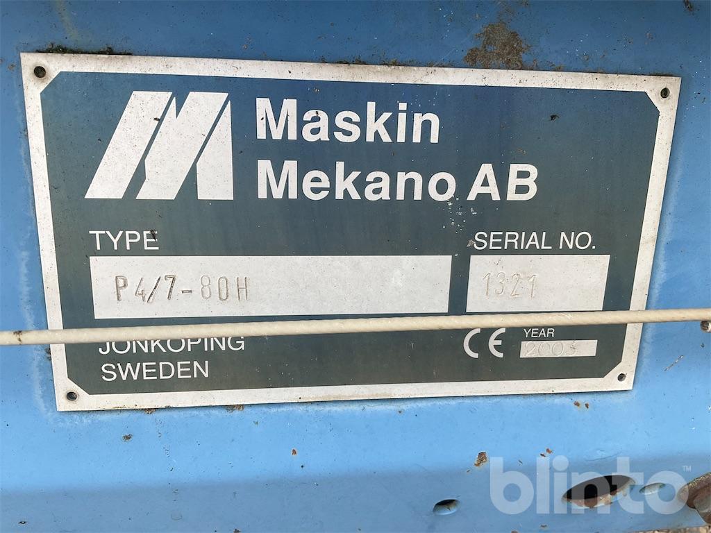 Transportband Maskin Mekano AB P4/7-80H