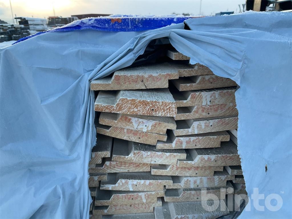 Ytterpanel 22x120 enkelfas panel Blinto