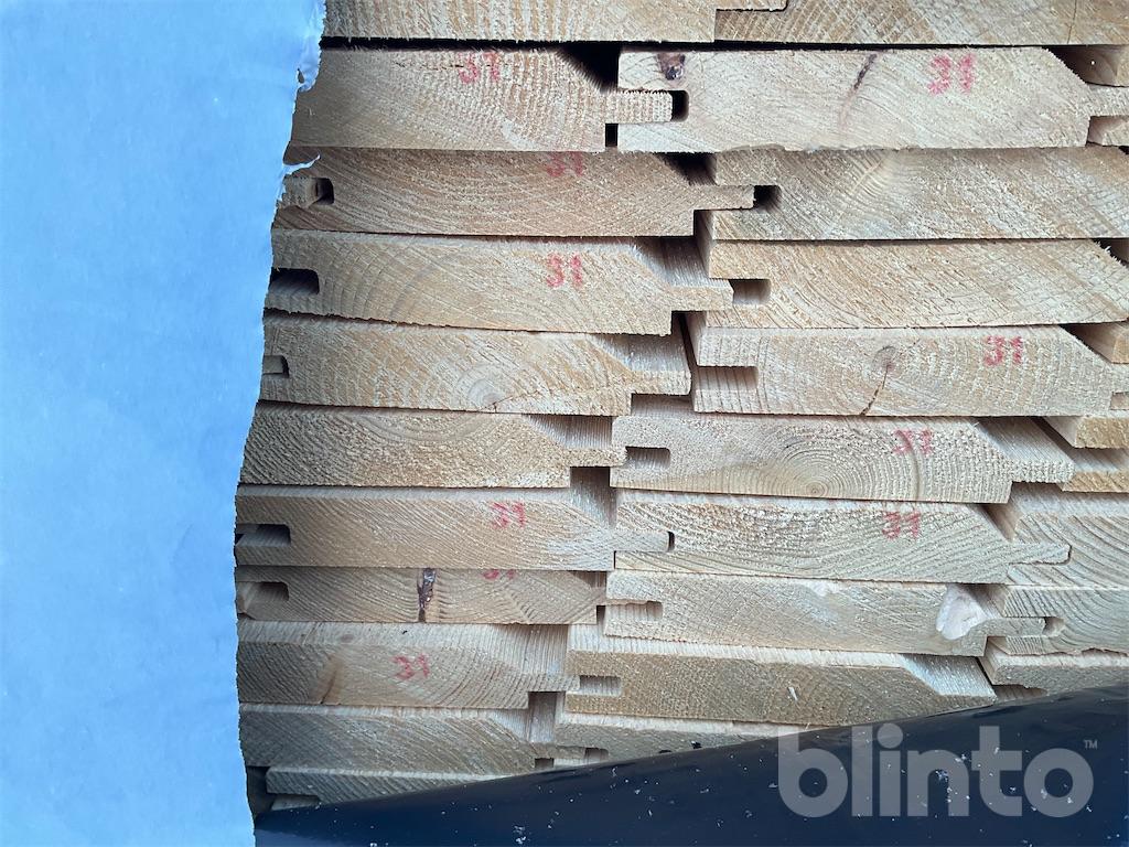 Ytterpanel 22x120 enkelfas panel Blinto