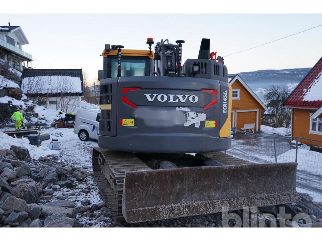 Bandgrävare Volvo ECR145 EL