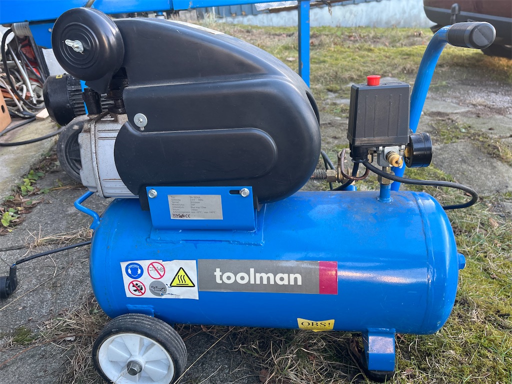 Kompressor - Toolman LT24 | Blinto auktioner