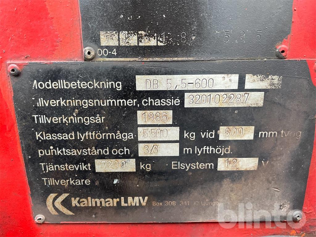 Dieseltruck Kalmar LMV DB 5,5-600