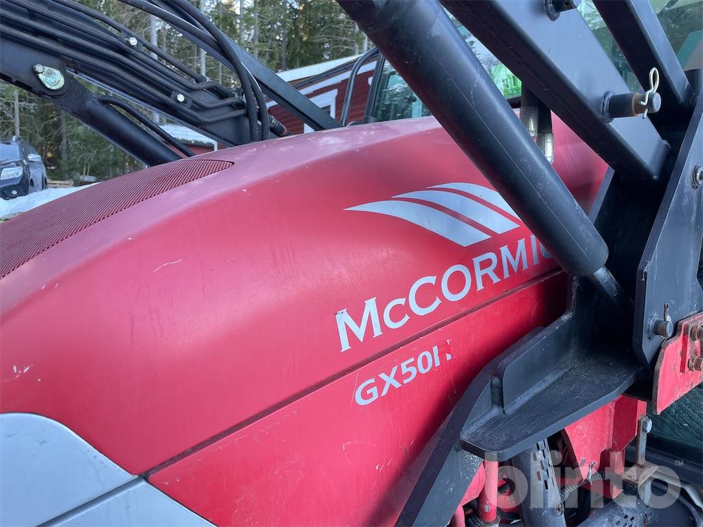 Traktor med lastare Mccormick Gx50h