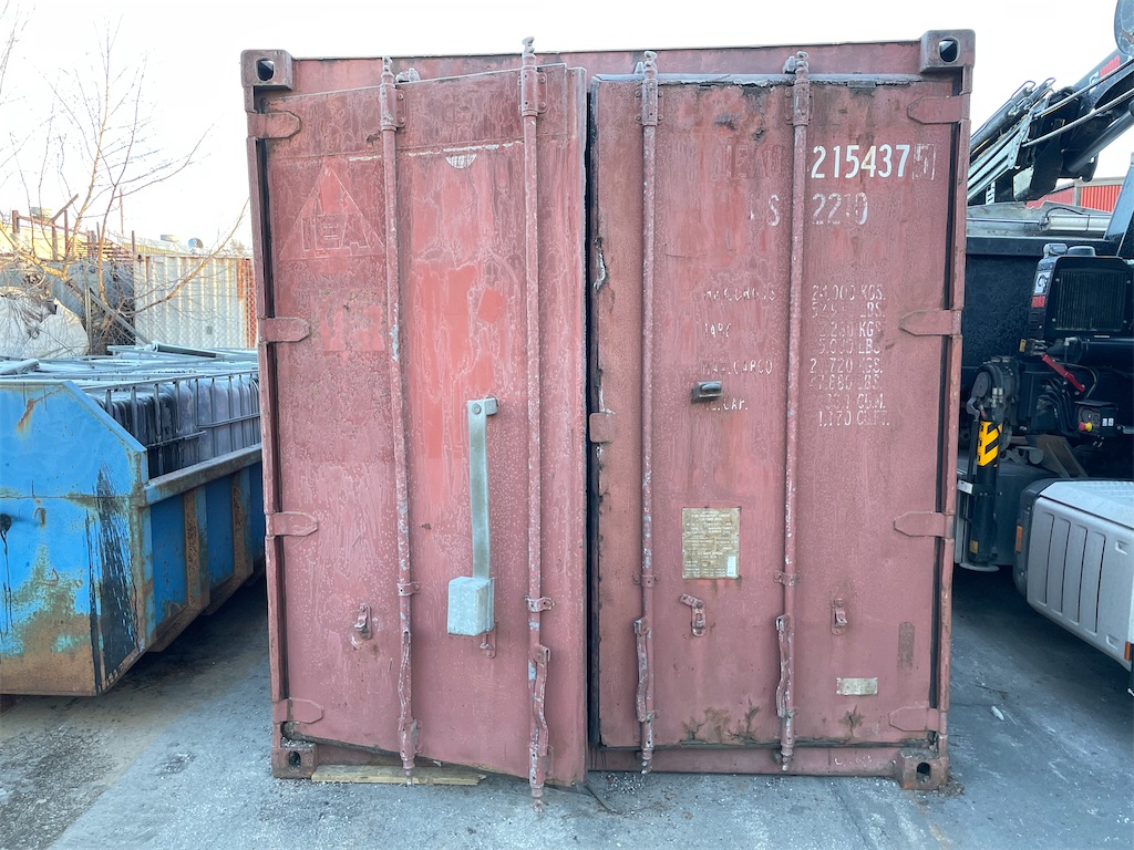 Container JINDO JSD-CC83-IE R2 med innehåll