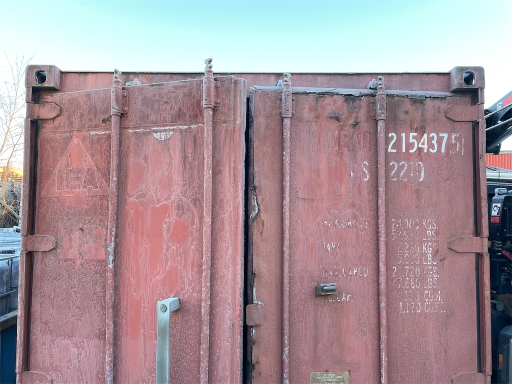 Container JINDO JSD-CC83-IE R2 med innehåll