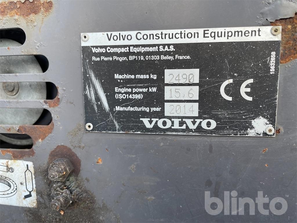 Minigrävare Volvo/ECR25D