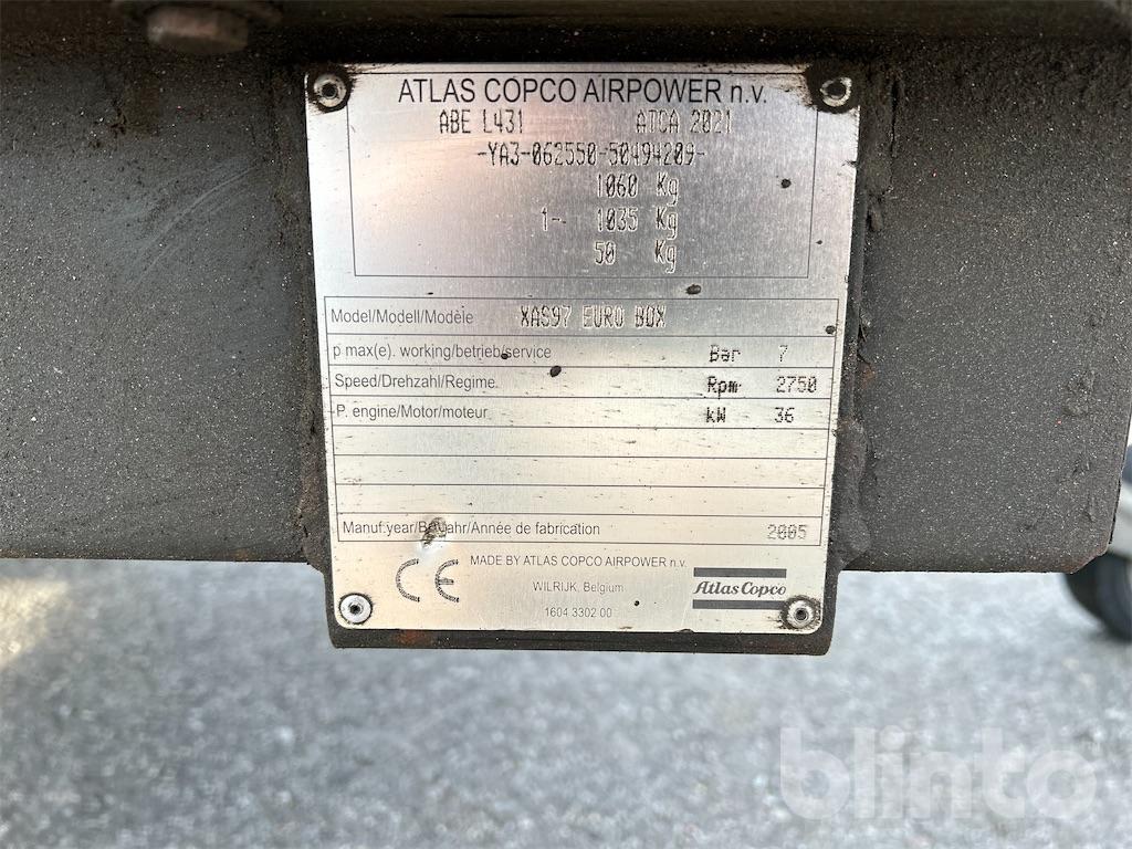 Kompressor Atlas Copco XAS 97