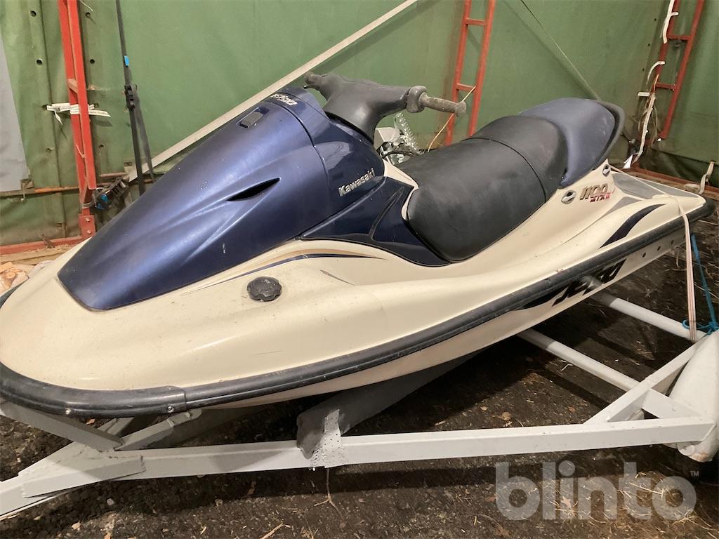 for Kawasaki 1100 STX Di Jetski PWC Cover 1999-2003 Watercraft Jet Ski 600 Denierジェットスキーカバー 並行輸入品 Vattenskoter - Kawasaki 1100 stx di | Blinto auktioner