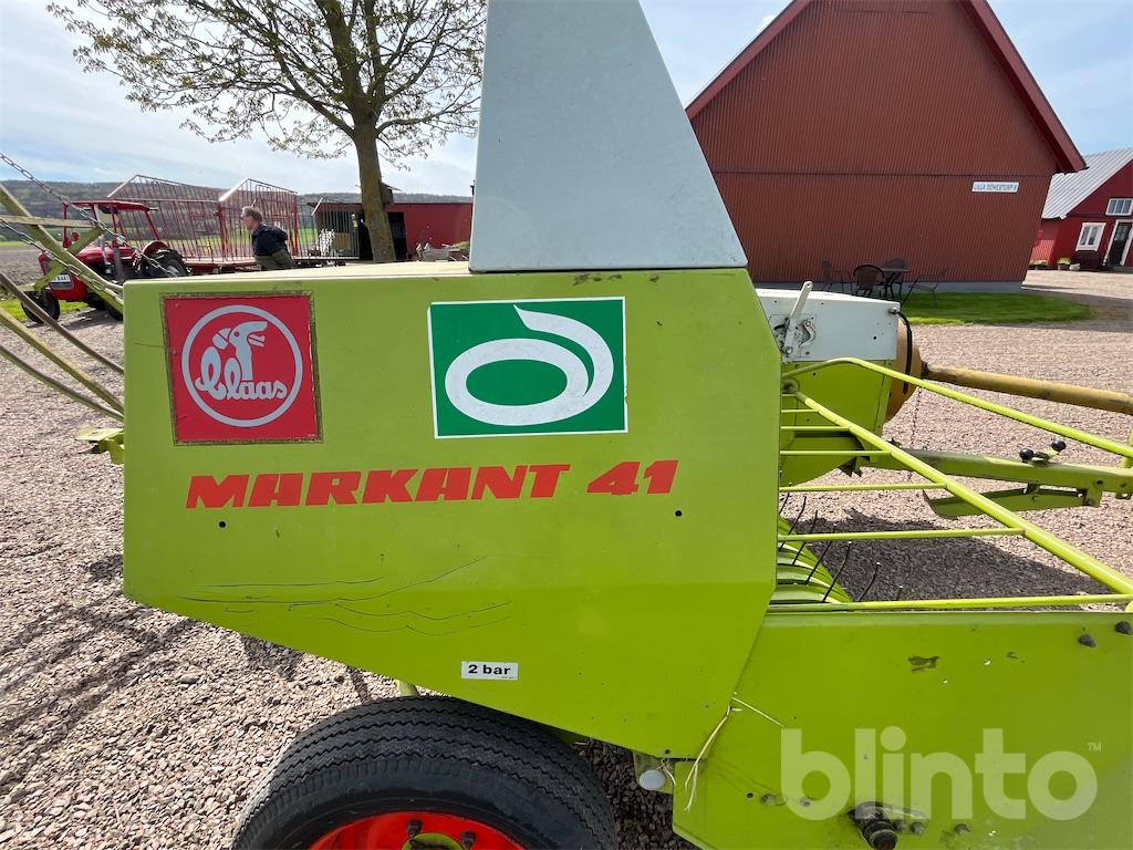 Hårdpress - Claas Markant 41 | Blinto auktioner