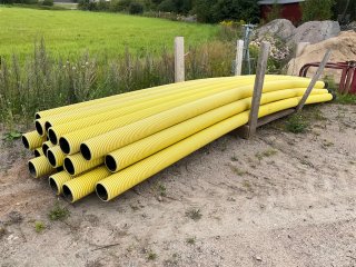 Kabelskyddsrör - Pipelife Srn dv 160/140 6m | Blinto auktioner
