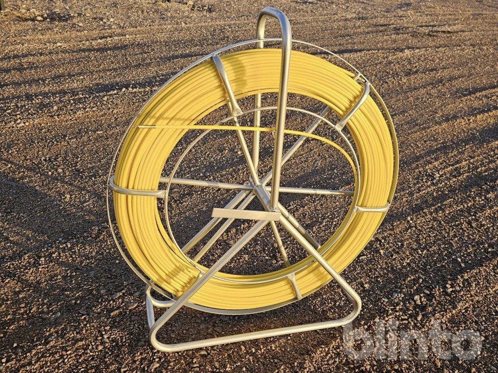 Fiberkabel - 9 mm med tillbehör - 150 meter | Blinto auktioner