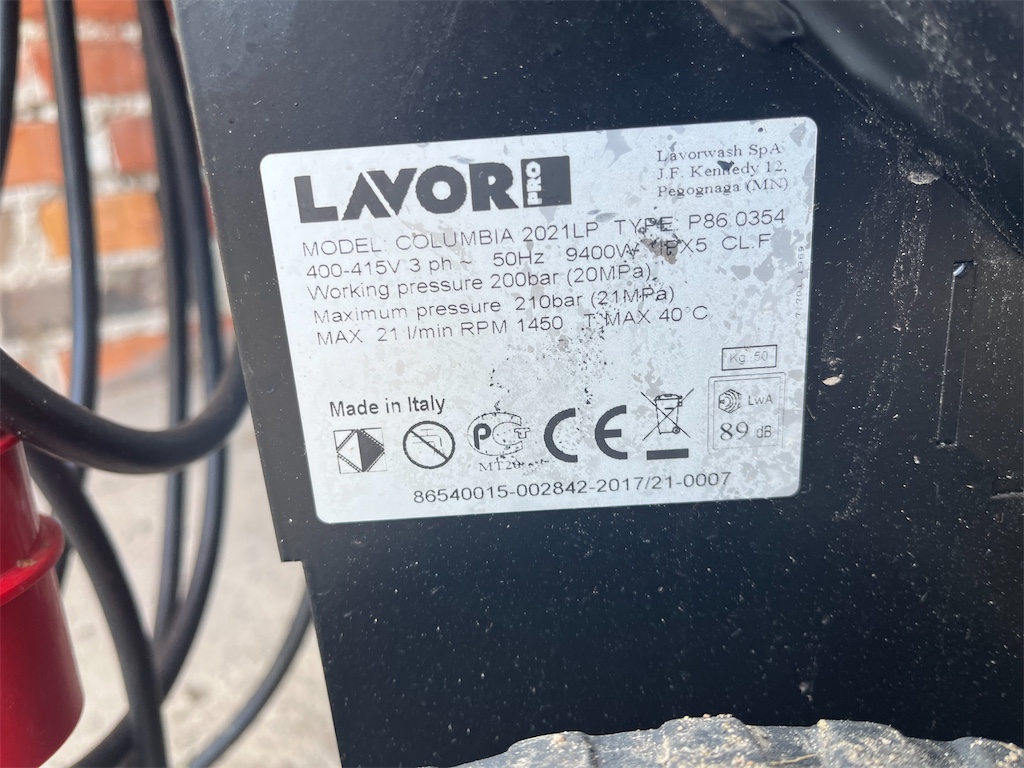 Kallvattentvätt - Lavor PRO Columbia 2021LP | Blinto auktioner