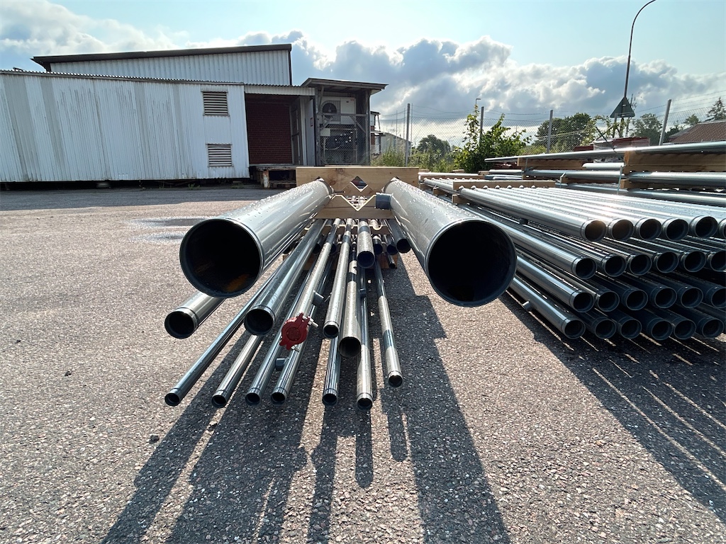 Metallrör - Rör för brandsläckningssystem | Blinto auktioner