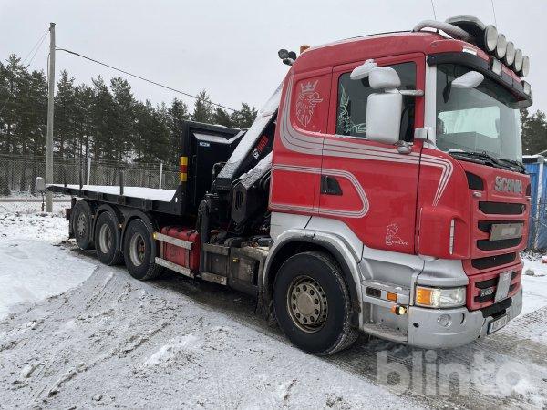 Lastväxlare/Kran Scania R480 Hiab XS 288
