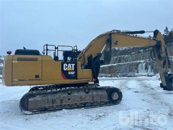 Bandgrvmaskin CAT 336F  LXE + Tandskopa