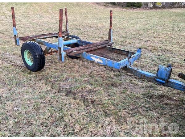 Skogsvagn Timmervagn