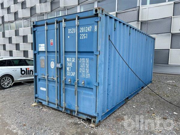 20 fots container QP-UEST-01 / Isolerad