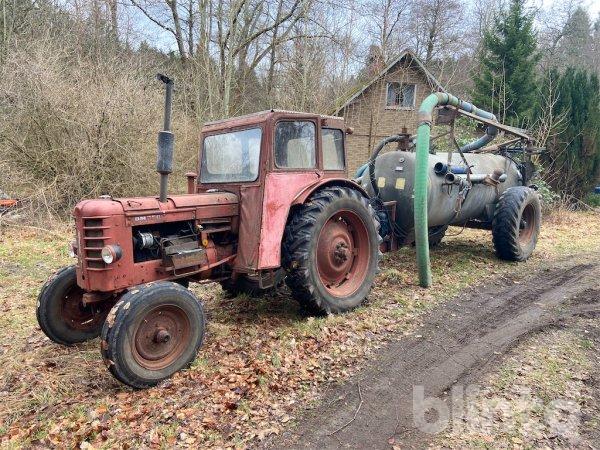 Traktor, vakuumtunna BOLINDER MUNKTELL 350