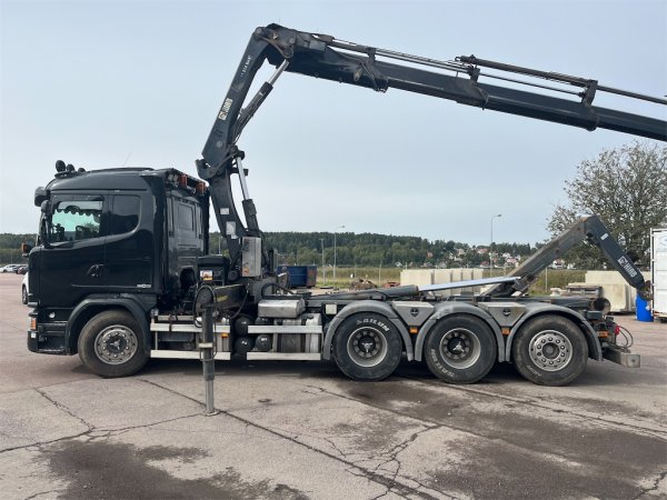 Kranbil 24m SCANIA G450LB8X4 4HNB Blinto Auktioner kranbil-24m-scania-g450lb8x4-4hnb-blinto-auktioner