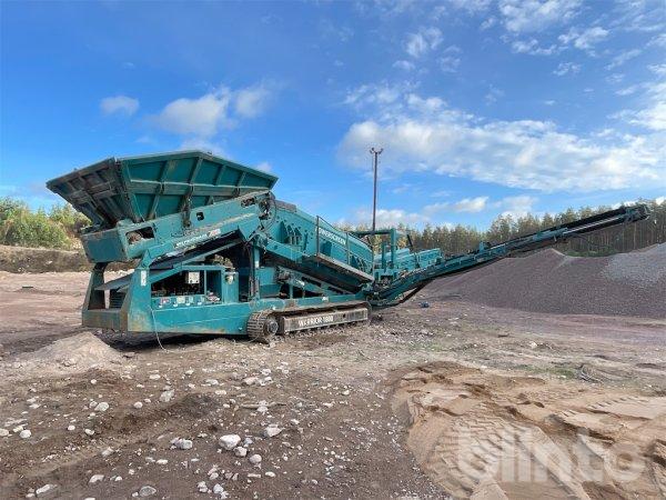 Sorteringsverk Powerscreen Warrior 1800