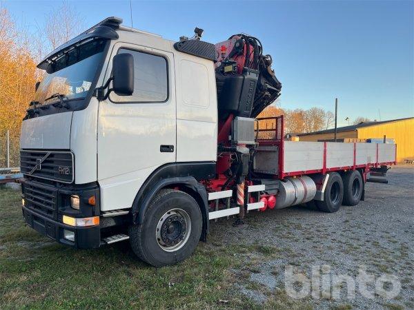 Kranlastbil VOLVO FH12 6X2