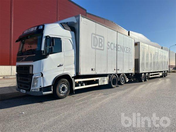 Lastbil och slp VOLVO FH500 2017 + NRKO SLP