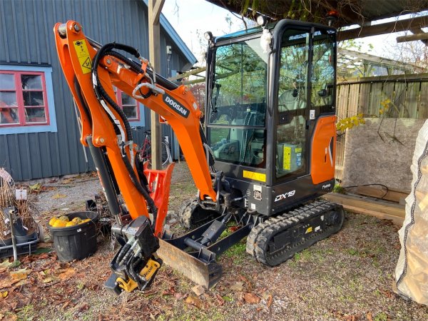 Minigrvare Doosan DX19