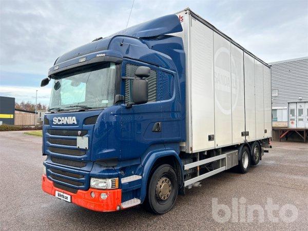 Skplastbil Scania R490 6x2*4 PLS