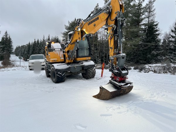 Hjulgrvare Liebherr A910 Compact