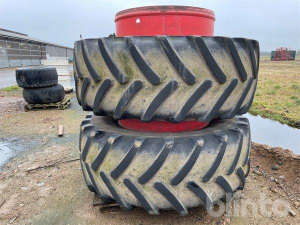 Dubbelmontage 650/65R38